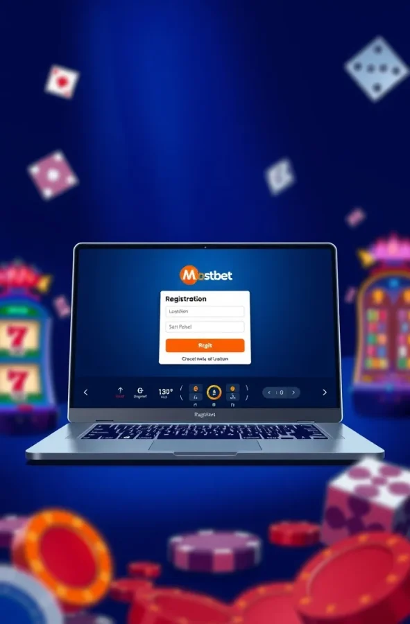 Регистрация через официальный сайт Mostbet